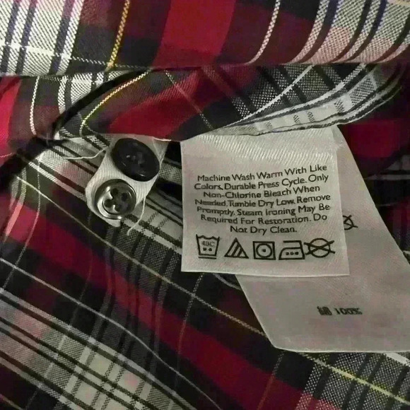 Eddie Bauer Men’s Size XL Long Sleeve Button Down wrinkle resistant relaxed fit - Picture 6 of 6